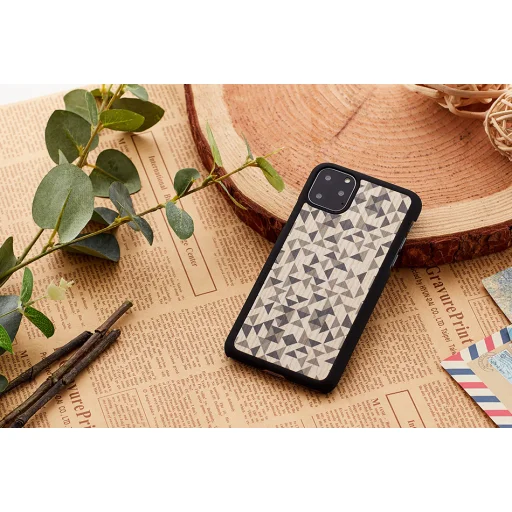 MAN&WOOD SmartPhone case iPhone 11 Pro mono triangle black - 3