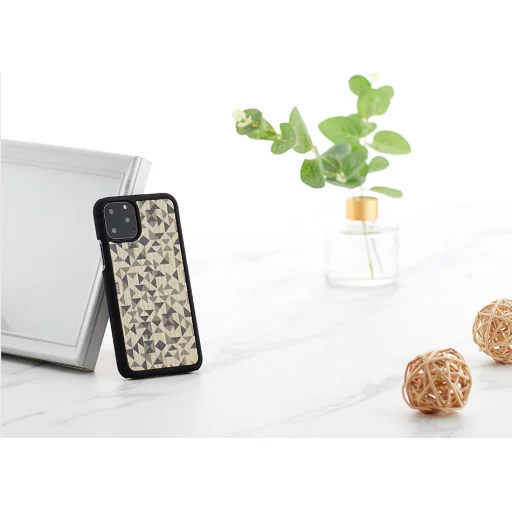 MAN&WOOD SmartPhone case iPhone 11 Pro mono triangle black - 4
