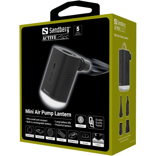 Sandberg 420-93 Mini Air Pump Lantern mini vzduchová pumpa a svietidlo - 8