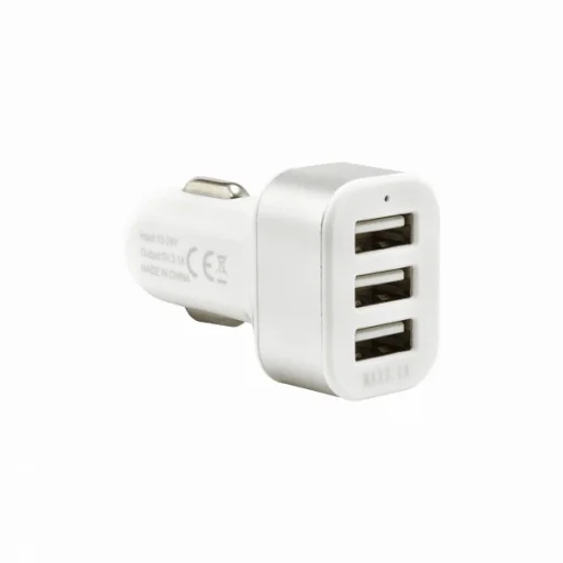 Sbox CC-331W biela USB nabíjačka do auta - 1