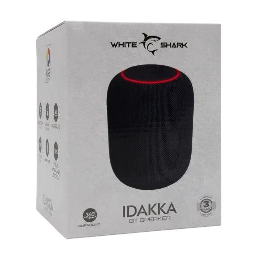 White Shark GBT-619 Idakka čierny Bluetooth reproduktor - 6