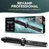 Revamp BR-1300A-EU kerámia és ionos 30 mm-es meleglevegős hajkefe fekete thumbnail
