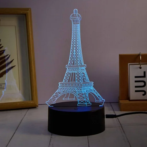 Manta SNL125RGB LED lámpa fénydekoráció épületek RGB 3D - 3