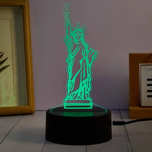 Manta SNL125RGB LED lámpa fénydekoráció épületek RGB 3D - 4
