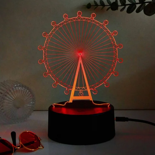 Manta SNL125RGB LED lámpa fénydekoráció épületek RGB 3D - 5
