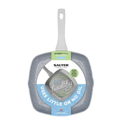 Salter BW11611TEDIR Marblestone 28 cm grilovacia panvica - 4