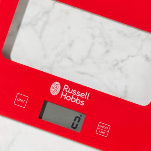 Russell Hobbs RH015711RAR digitálna kuchynská váha 5 kg červená - 5