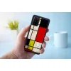 iKins puzdro pre Samsung Galaxy S20+ Mondrian čierne puzdro thumbnail