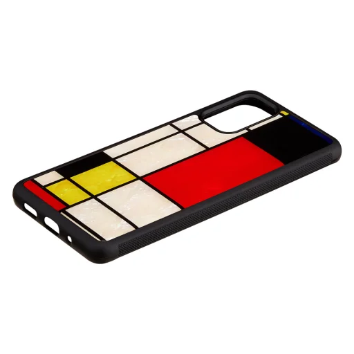 iKins puzdro pre Samsung Galaxy S20+ Mondrian čierne puzdro - 2