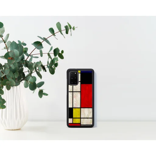 iKins puzdro pre Samsung Galaxy S20+ Mondrian čierne puzdro - 5