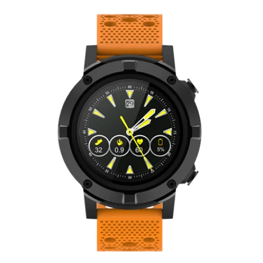 Smart hodinky Denver SW-660 s oranžovým remienkom - 2