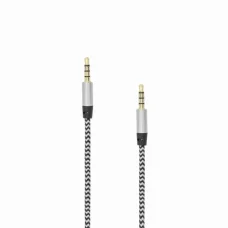 Sbox 3535-1.5W AUX kábel 3,5 mm na 3,5 mm kokosovo biela