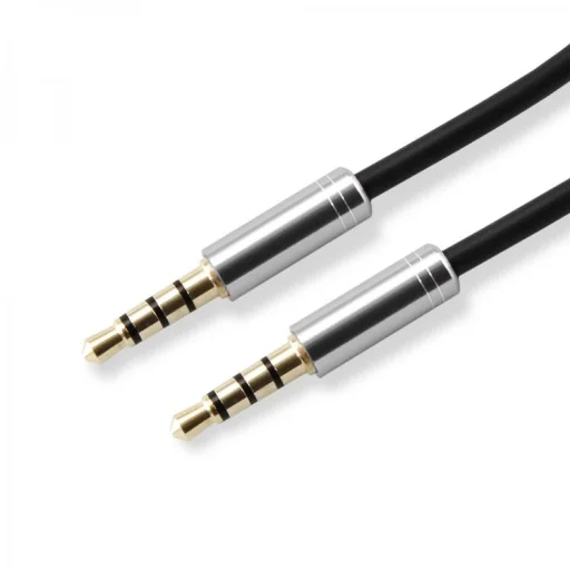 Sbox 3535-1.5W AUX kábel 3,5 mm na 3,5 mm kokosovo biela - 2