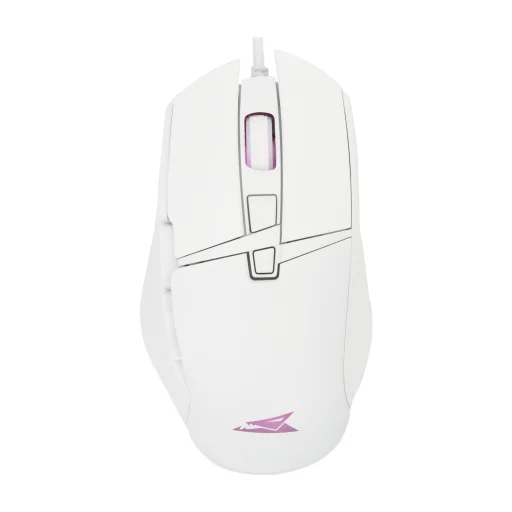 Baracuda BGM-051 Raptor White drôtová optická myš - 1