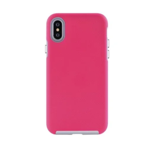 Devia KimKong Series puzdro iPhone XS Max (6.5) ružovo-červené - 1