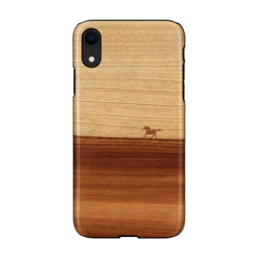 MAN&WOOD iPhone XR mustang black puzdro - 1