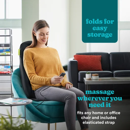 Homedics SBM-65H-EU Shiatsu Experience masážny prístroj na chrbát s funkciou vyhrievania - 5