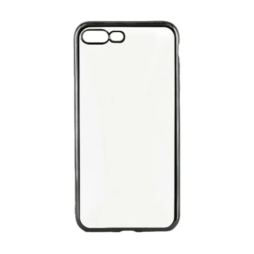 Tellur silikónové puzdro pre iPhone 7 Plus s čiernym okrajom - 2