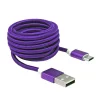 Sbox USB – Micro USB kábel 1,5 m USB-10315U fialový thumbnail