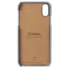 Krusell Sunne Cover Apple iPhone XS vintage sivé puzdro thumbnail