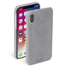 Krusell Sunne Cover Apple iPhone XS vintage sivé puzdro