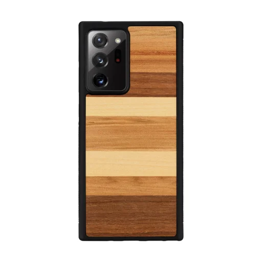 MAN&WOOD Galaxy Note 20 Ultra sabbia black puzdro - 1