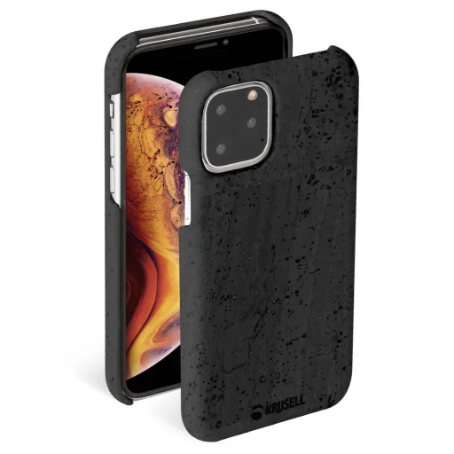 Krusell Birka Cover Apple iPhone 11 Pro čierne puzdro - 1