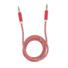 Tellur Basic audio kábel AUX 3,5 mm jack 1 m červený kábel thumbnail