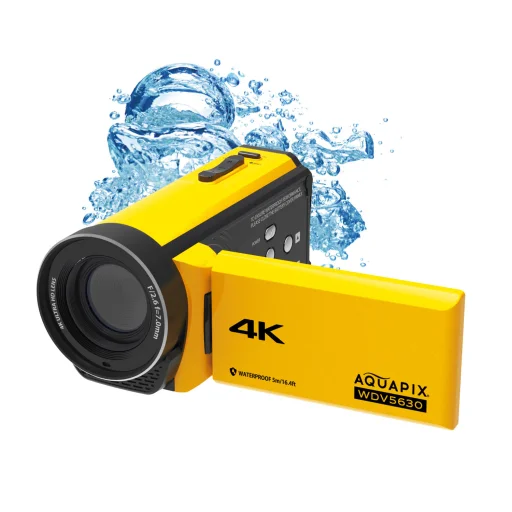 Easypix Aquapix WDV5630 Yellow vízálló videókamera - 7