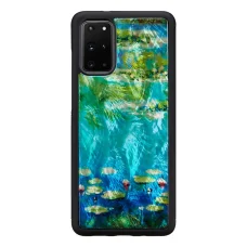 Puzdro iKins Water Lilies Black pre Samsung Galaxy S20+
