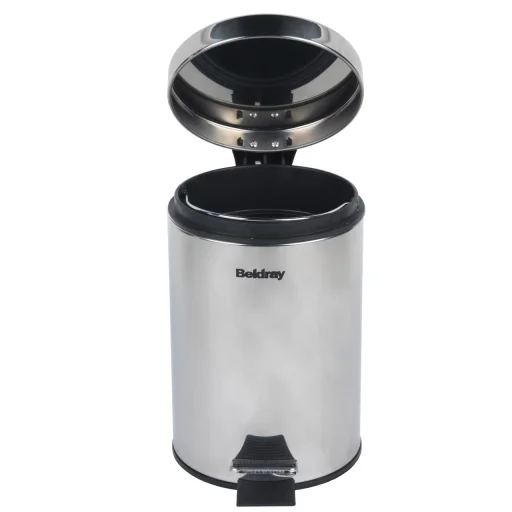 Beldray LA038098SSPFEU7 Soft-Close Pedal Bin 3 Litre, Stainless Steel - 2