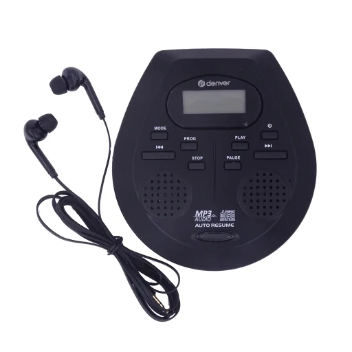 Denver DMP-395B Black prenosný CD/MP3 prehrávač - 4
