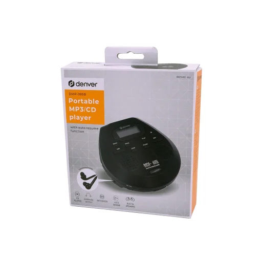 Denver DMP-395B Black prenosný CD/MP3 prehrávač - 7