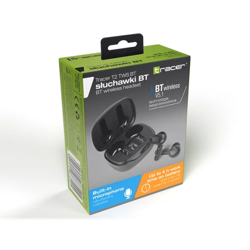 Tracer 46949 T2 TWS BT Black bezdrôtové slúchadlá - 5