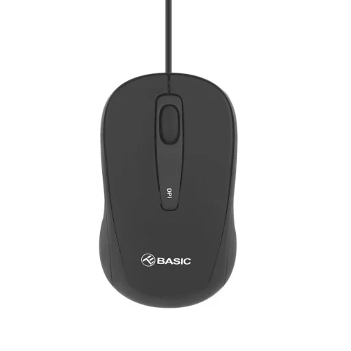 Tellur Basic vezetékes mini USB egér fekete - 1