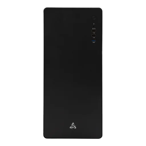 Sbox PCC-500 Black ATX počítačová skriňa - 2