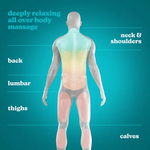 Homedics SP-50H Shiatsu párna masszírozó hőfunkcióval - 2