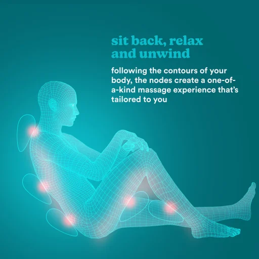 Homedics SP-50H Shiatsu párna masszírozó hőfunkcióval - 5