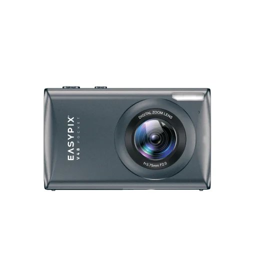 Easypix V48 Pocket Anthrazite kompakt digitális fényképezőgép - 2