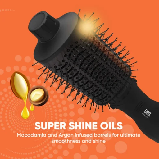 SBB. SBDR-2500-EU Blow Dry Brush Dryer styler na vlasy - 7