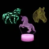 Manta SNL116RGB LED lámpa fénydekoráció Lovak RGB 3D thumbnail