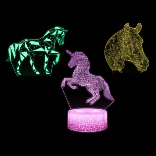 Manta SNL116RGB LED lampa svetelná dekorácia Kone RGB 3D - 6