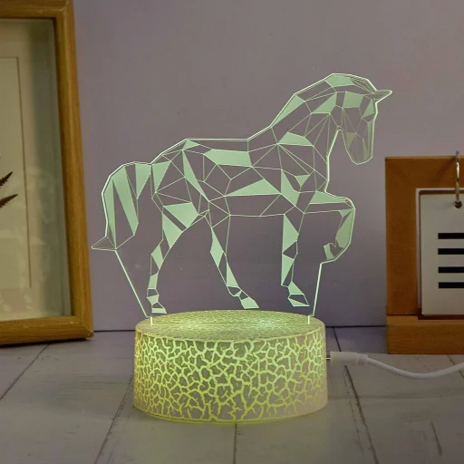 Manta SNL116RGB LED lampa svetelná dekorácia Kone RGB 3D - 3
