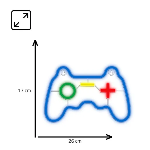 Manta SNL55MT Style Neon Lights Gamepad lámpa - 5