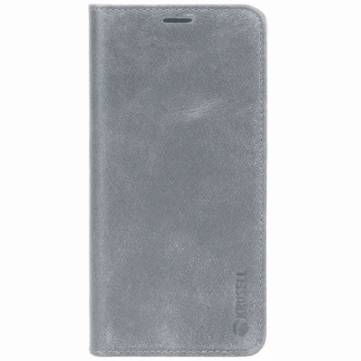 Krusell Sunne 2 Card Foliowallet Sony Xperia L2 vintage sivé flipové puzdro - 1