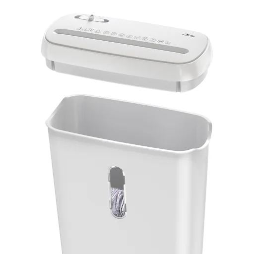 Skartovačka Media-Tech MT223 White Shredder - 6