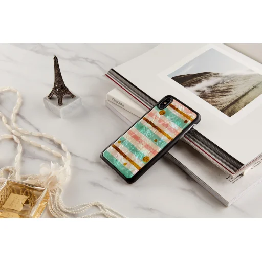 iKins SmartPhone puzdro iPhone XS Max pop mint black puzdro - 3