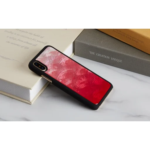 puzdro iKins iPhone XS/S pink lake black - 4