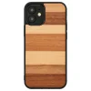 MAN&WOOD Sabbiа Black puzdro pre iPhone 12 mini thumbnail
