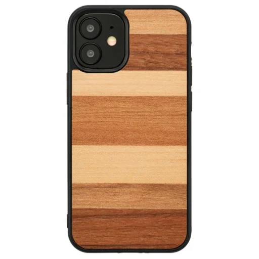 MAN&WOOD Sabbiа Black tok iPhone 12 mini készülékhez - 1